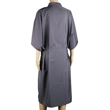 Segbeauty Spa Massage Client Gown Long Salon Kimono Client Lounge Robe Smock Dress Parlor