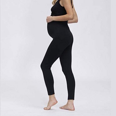 HOFISH Womens Ultra-Soft Maternity Long Legging Pants for Pregnancy Thermal Bottom Underwear