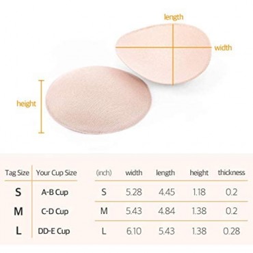 est ce que Breathable Aircell Bra Pads Inserts - Sanso Pad