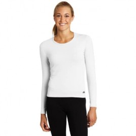 Hot Chillys Women's MTF4000 Jewel Neck Top (White X-Large)
