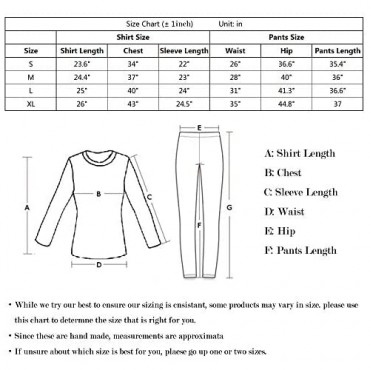 HEROBIKER Women's Thermal Underwear Set Ultra Soft Top & Bottom Base Layer Long Johns Winer Warm with Fleece Lined