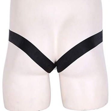 YONGHS Men's Lingerie Low Waist Bulge Pouch G-String Thong T-Back Jockstrap Underwear