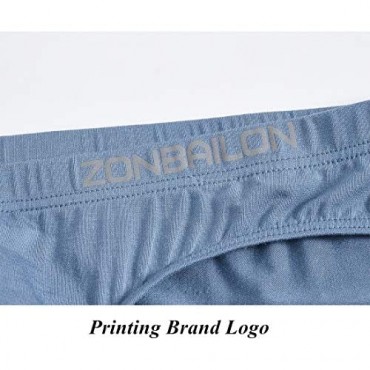 ZONBAILON Men's Thongs Underwear G-String T-Back Quick-Drying Low Rise Tagless