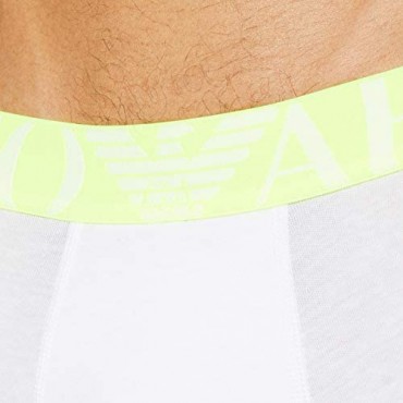 Emporio Armani Men's Fluo Logoband 2-Pack Trunk