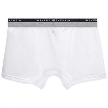 Inskentin Men's 3 Pack Low Rise Cotton Trunks Slim Fit Contour Pouch Sexy Underwear