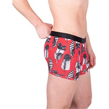 KAYAPO Men's Micromodal Breathable Ultrasoft Lightweight Comfortable Leg Binding Trunk Underwear Assorted Colors Multipack