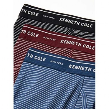 Kenneth Cole New York Men's Cotton Stretch Trunk 3 Pk