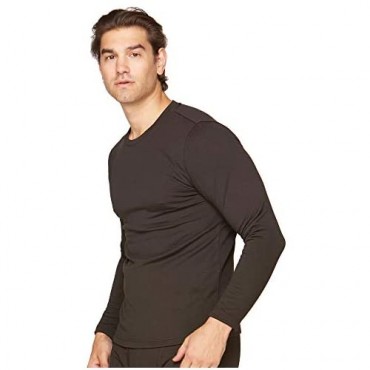 Colossum Outdoors Men’s Multi Level Base Layer Cold Weather Long Sleeve Thermal Top (Large Level 3- Mid Weight) Black