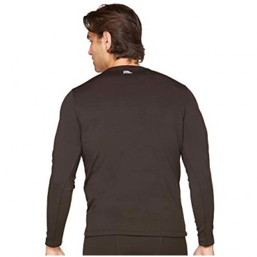 Colossum Outdoors Men’s Multi Level Base Layer Cold Weather Long Sleeve Thermal Top (Large Level 3- Mid Weight) Black