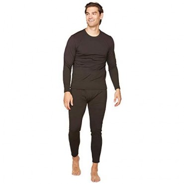 Colossum Outdoors Men’s Multi Level Base Layer Cold Weather Thermal Bottoms (Small Level 3- Mid Weight) Black