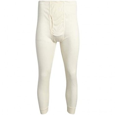 Fourcast Men's Thermal Pajama Bottoms - Base Layer Long John Sweatpants Plus (2 Pack)