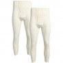 Fourcast Men's Thermal Pajama Bottoms - Base Layer Long John Sweatpants  Plus (2 Pack)