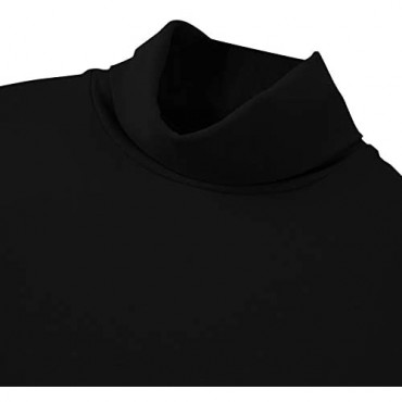 Gafeng Mens Thermal Underwear Slim Fit Turtleneck Base Layer Cold Weather Lightweight Winter Warm T Shirt
