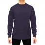 JMR Men's Heavy Weight Thermal Shirt Long Sleeve Top Underwear Colors & Sizes (Large  Navy)