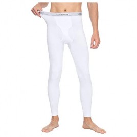 LAPASA Men's (1 or 2) Pack Thermal Underwear Pants Fleece Lined Long Johns Leggings Base Layer Bottoms M10