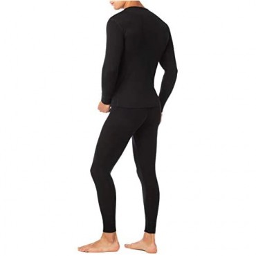 LAPASA Men's 100% Merino Wool Thermal Underwear Long John Set Lightweight Base Layer Top and Bottom M31
