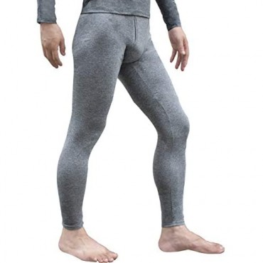 Men's Base Layer Pants Thermal Bottoms Long Johns Leggings