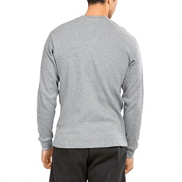 Men's Classic Fit Waffle-Knit Heavy Thermal Shirt