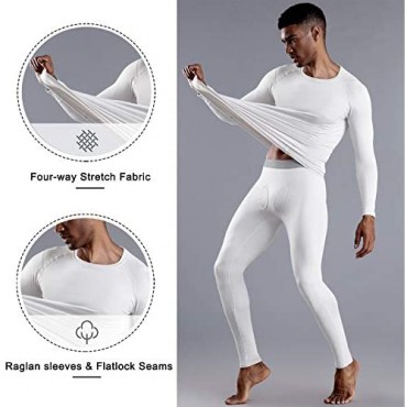 Willit Men's Thermal Underwear Pants Long Johns Bottoms Fleece Lined Base Layer Leggings