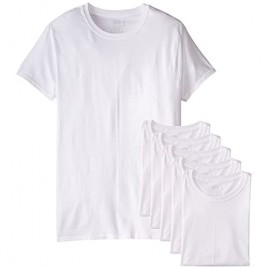 Fruit of the Loom Men's Stay-Tucked Crew T-Shirt