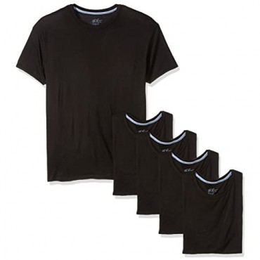 Hanes Men's 5-Pack X-Temp Comfort Cool Dyed Crewneck Undershirt