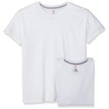 Hanes Ultimate Men's 4-Pack Comfortblend Crew with FreshIQ