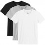 Indefini Men's Undershirts Crew Neck Cotton Comfy Short Sleeve T-Shirt Tees  in 1/3 Pack