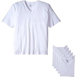 Jockey Men's T-Shirts Big & Tall Classic V-Neck T-Shirt - 6 Pack