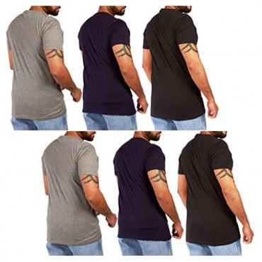 JOTW 6 Pack of Men's Cotton V-Neck T-Shirt - Available in Small to XXXLarge
