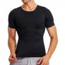 TAILONG Men's Compression Shirt Short Sleeve Sports Baselayer Tops Slimming Body Shaper for Athletic Workout T-Shirts