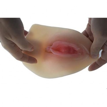 Ajusen Realistic Fake Vagina Camel Toe Silicone Vagina for Crossdresser