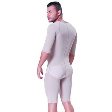 Fajitex Men's Fajas Colombianas para Hombre Abdomen Chest Back arms and Legs Shaping Girdle Full Body 026960