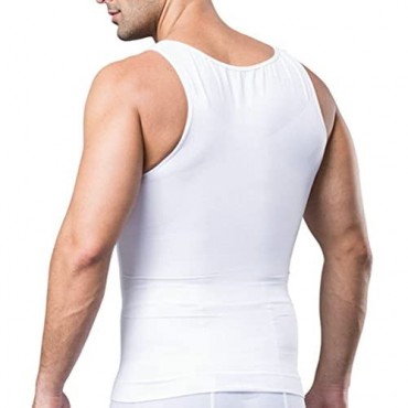 JIAO MIAO Mens Waist Body Shaper Vest T-Shirt Tank Tops