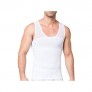 LARDROK Men's Breathable Slimming Body Shaper Compression Shirt Girdles Abdomen Slim Vest Tummy Shaper