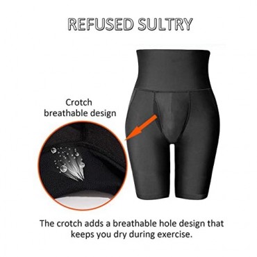 Men Shapewear Tummy Control Slimming Shorts High Waist Compression Body Shaper Abdomen Underwear Boxer Brief