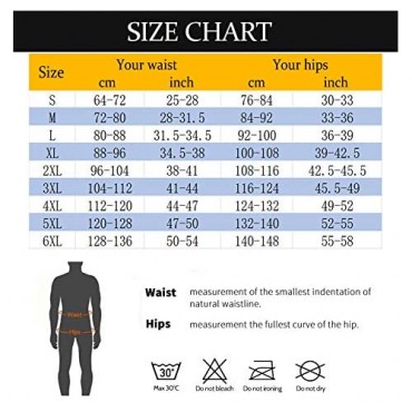 NBVIC Men's Abdomen Control Shorts High Waist Slimming Underwear Seamless Belly Girdle Boxer Tummy Brief Body Shaper Pants