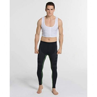 Panegy Men's Body Shaper Vest Tummy Control Shapewear Compression Slimming Undershirt
