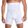 VARWANEO Men Tummy Control Shorts High Waist Slimming Shapewear Body Shaper Seamless Underwear Briefs
