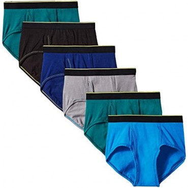 72 Pack Mens Cotton Briefs in Bulk for Homeless Shelters and Donations Wholesale Underwear for Men Assorted Sizes Colors