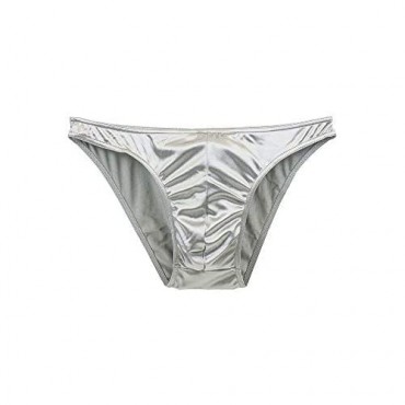 Barbra Mens Satin Bikini Briefs Panties S to 3XL Silky Sexy Mens Underwear Multi Pack