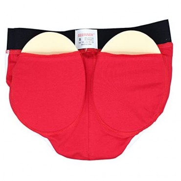 BRODDLE Mens Padded Briefs Removable Pad of Butt Lifter and Enlarge Package Pouch