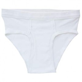 Ecoland Men's Organic Cotton Brief w/ Elastic-Free Waistband Made in USA