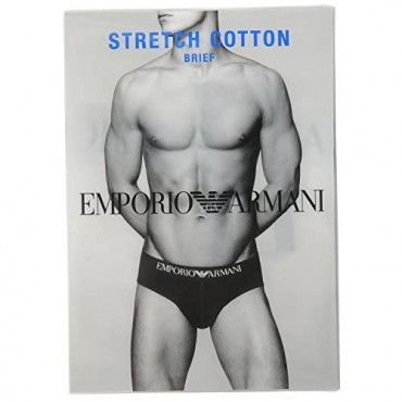 Emporio Armani Men's Cotton Stetch Brief