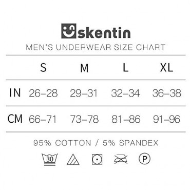 Inskentin Men's 3 Pack Low Rise Cotton Hip Briefs Slim Fit Contour Pouch Sexy Underwear