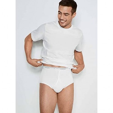 Jockey Men's Underwear Classic Full Rise Brief - 6 Pack white 32