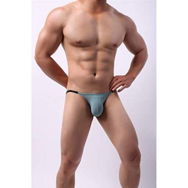 Leories Mens Sexy Micro Mesh Briefs Soft Breathable Bulge Pouch Underwear