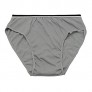 Mens Cotton Disposable Underwear Travel Panties handy Briefs for Fitness Grey Gray(10pcs)
