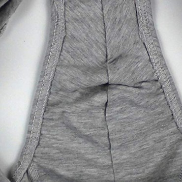 Nightaste Men's Cotton Underwear Hip Briefs 5-Pack Classic Stretch Bulge Pouch Bikini Undies with Assorted Solid Color Stripe