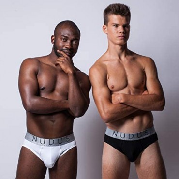 NUDUS Men's Cotton Underwear 4-Multipack Gift Box Briefs - Trunks - Boxer Briefs