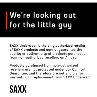 Saxx Underwear Men's Trunk Underwear – Undercover Men’s Underwear –Trunk Briefs with Fly and Built-in Ballpark Pouch Support
